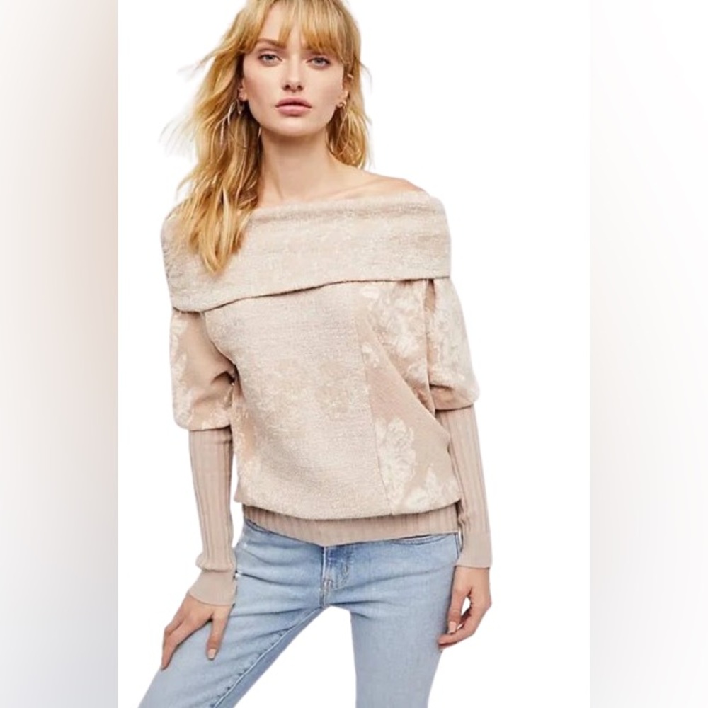 Free People Botanical Sweater